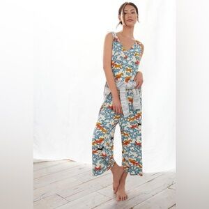Giddy up into summer! NWT Anthropologie x porridge horses jumpsuit L.